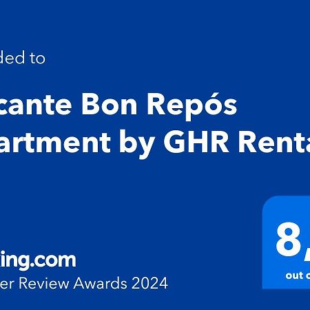 Alicante Bon Repos Apartment By Ghr Rentals Экстерьер фото